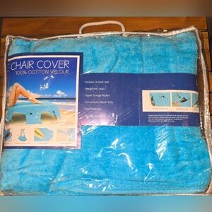NEW! Morgan Home Lounge Chair Cover (Blue)